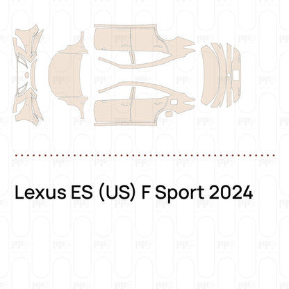 Pre-Cut PPF Lexus ES (US) F Sport 2024