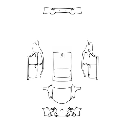 Pre-Cut PPF Lexus GS F-Sport 2016 - PPF-Kits