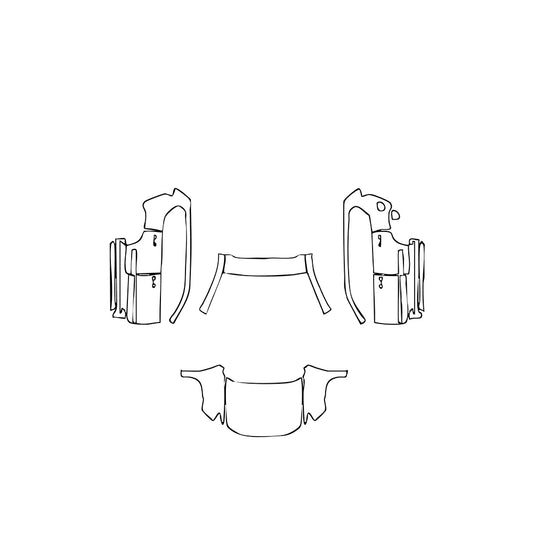 Pre-Cut PPF Lexus GX 2012 - PPF-Kits