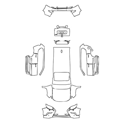 Pre-Cut PPF Lexus GX 2020 - PPF-Kits