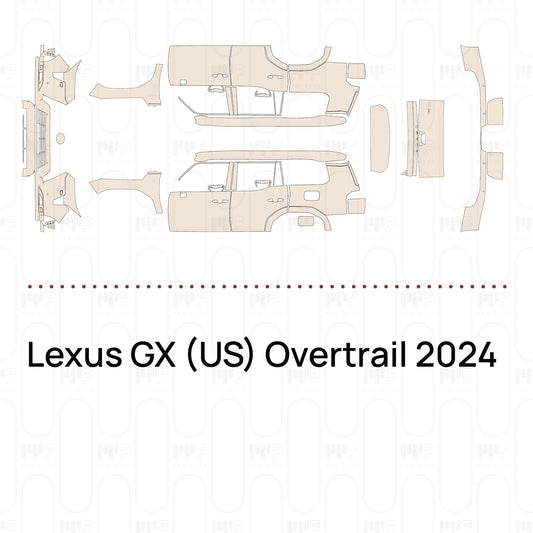 Pre-Cut PPF Lexus GX (US) Overtrail 2024