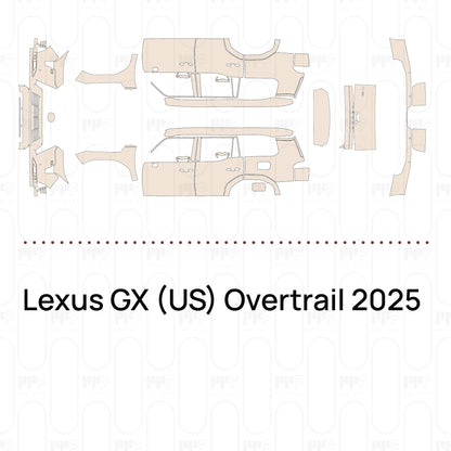 Pre-Cut PPF Lexus GX (US) Overtrail 2025