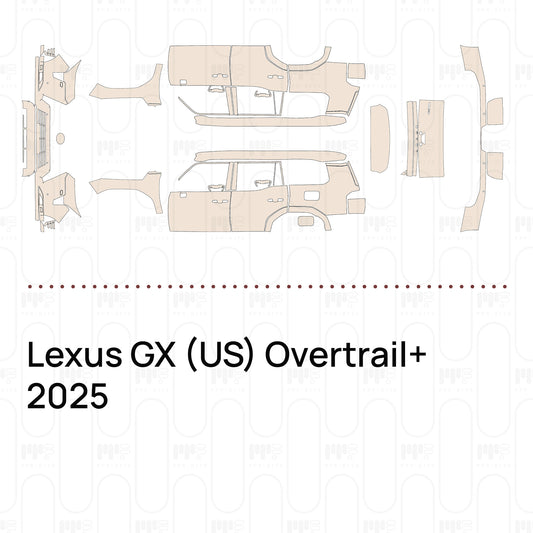Pre-Cut PPF Lexus GX (US) Overtrail+ 2025