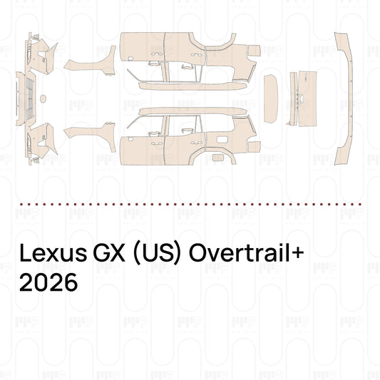 Pre-Cut PPF Lexus GX (US) Overtrail+ 2026