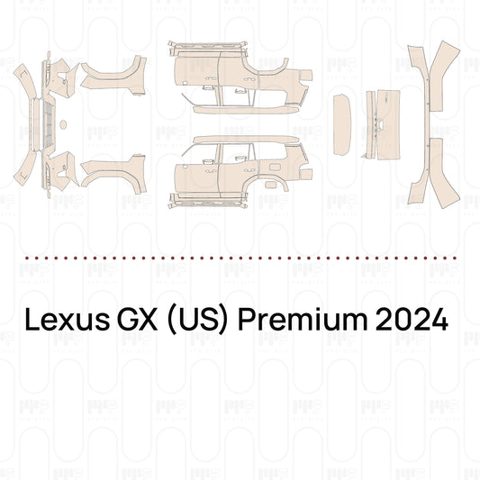 Pre-Cut PPF Lexus GX (US) Premium 2024