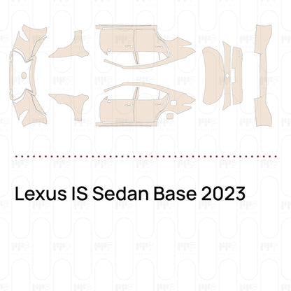 Pre-Cut PPF Lexus IS Sedan Base 2023