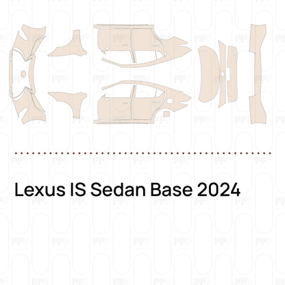 Pre-Cut PPF Lexus IS Sedan Base 2024