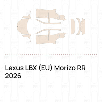 Pre-Cut PPF Lexus LBX (EU) Morizo RR 2026