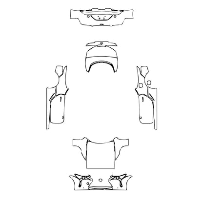 Pre-Cut PPF Lexus LC Convertible 2021 - PPF-Kits