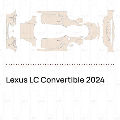 Pre-Cut PPF Lexus LC Convertible 2024