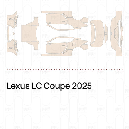 Pre-Cut PPF Lexus LC Coupe 2025