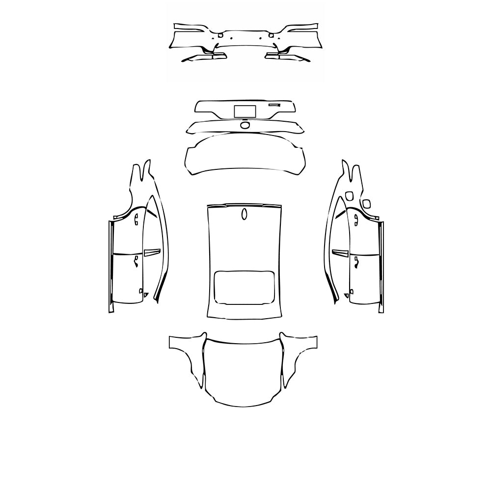 Pre-Cut PPF Lexus LS Fuel Base 2021 - PPF-Kits