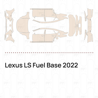 Pre-Cut PPF Lexus LS Fuel Base 2022