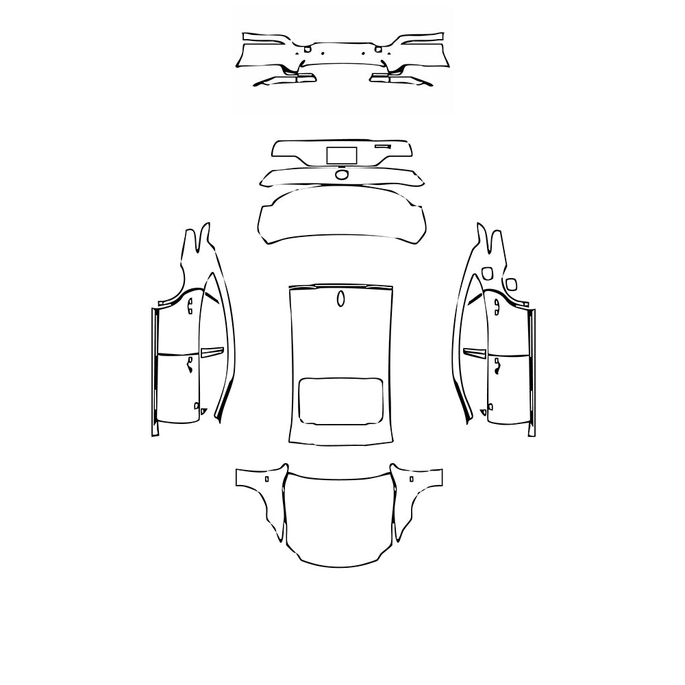 Pre-Cut PPF Lexus LS Fuel F Sport 2021 - PPF-Kits