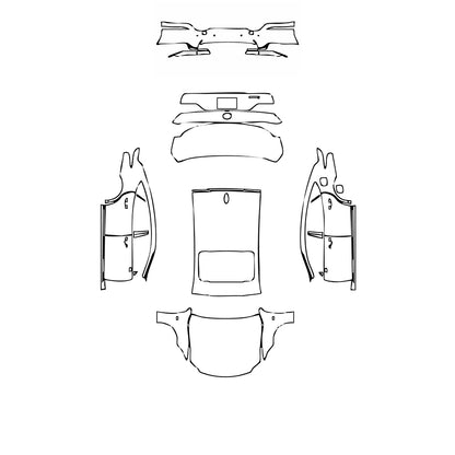 Pre-Cut PPF Lexus LS Fuel F Sport 2021 - PPF-Kits