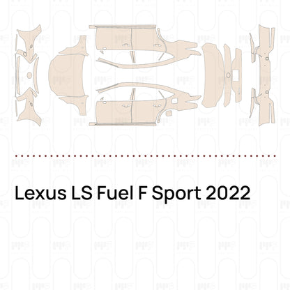 Pre-Cut PPF Lexus LS Fuel F Sport 2022