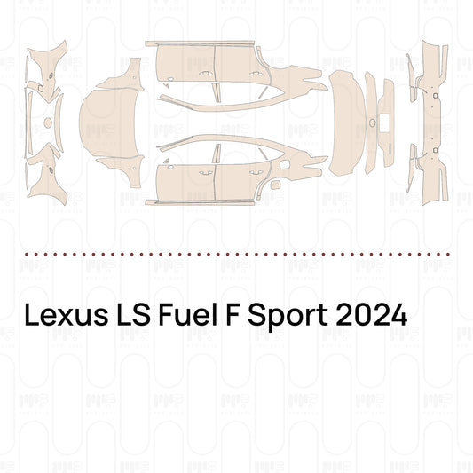 Pre-Cut PPF Lexus LS Fuel F Sport 2024
