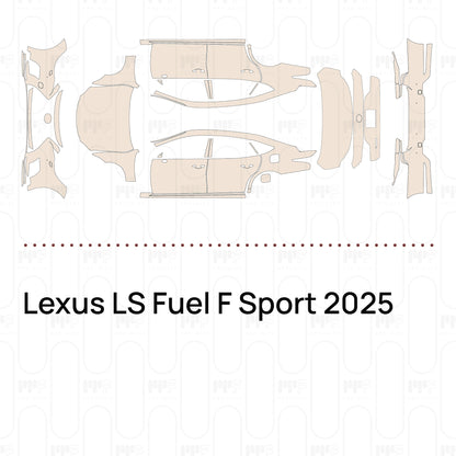 Pre-Cut PPF Lexus LS Fuel F Sport 2025