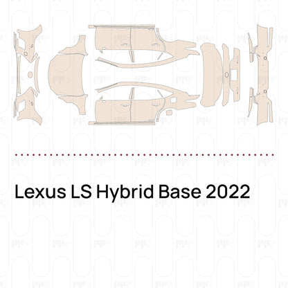 Pre-Cut PPF Lexus LS Hybrid Base 2022