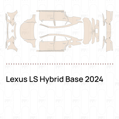 Pre-Cut PPF Lexus LS Hybrid Base 2024