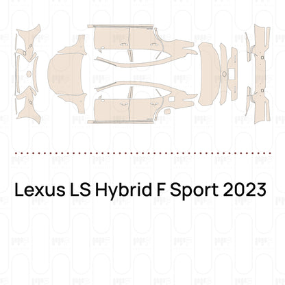 Pre-Cut PPF Lexus LS Hybrid F Sport 2023