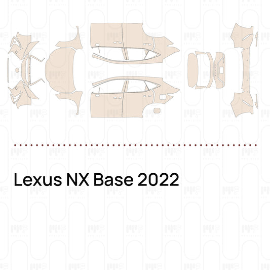 Pre-Cut PPF Lexus NX Base 2022