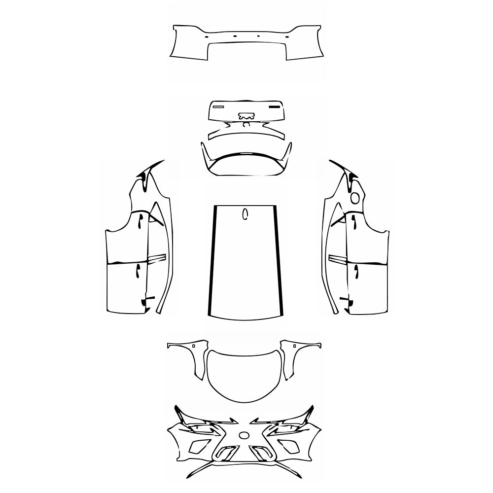 Pre-Cut PPF Lexus NX F-Sport 2019 - PPF-Kits