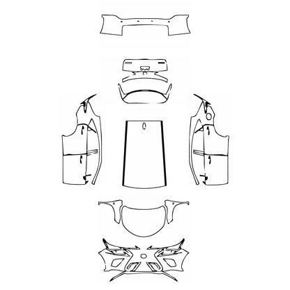 Pre-Cut PPF Lexus NX F-Sport 2020 - PPF-Kits