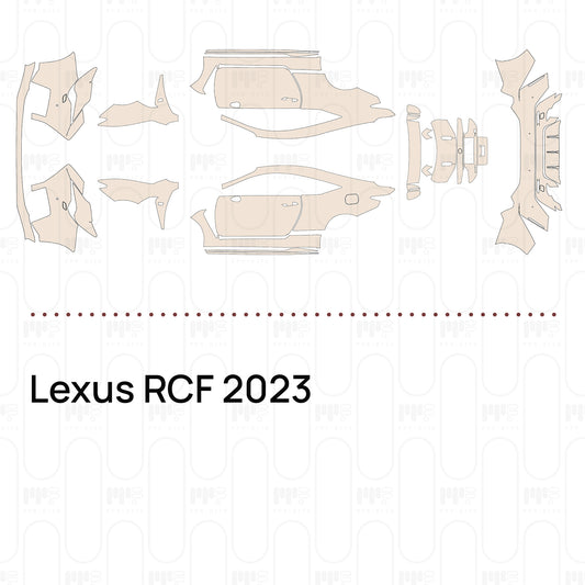 Pre-Cut PPF Lexus RCF 2023