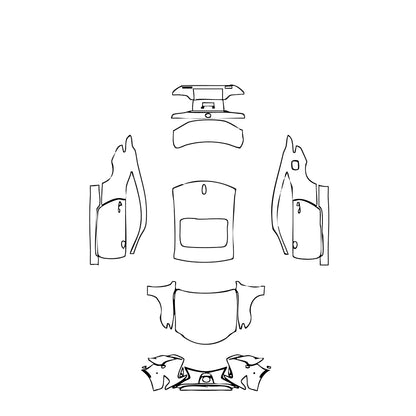 Pre-Cut PPF Lexus RC Base 2019 - PPF-Kits