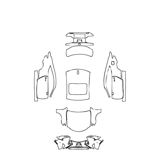 Pre-Cut PPF Lexus RC Base 2019 - PPF-Kits