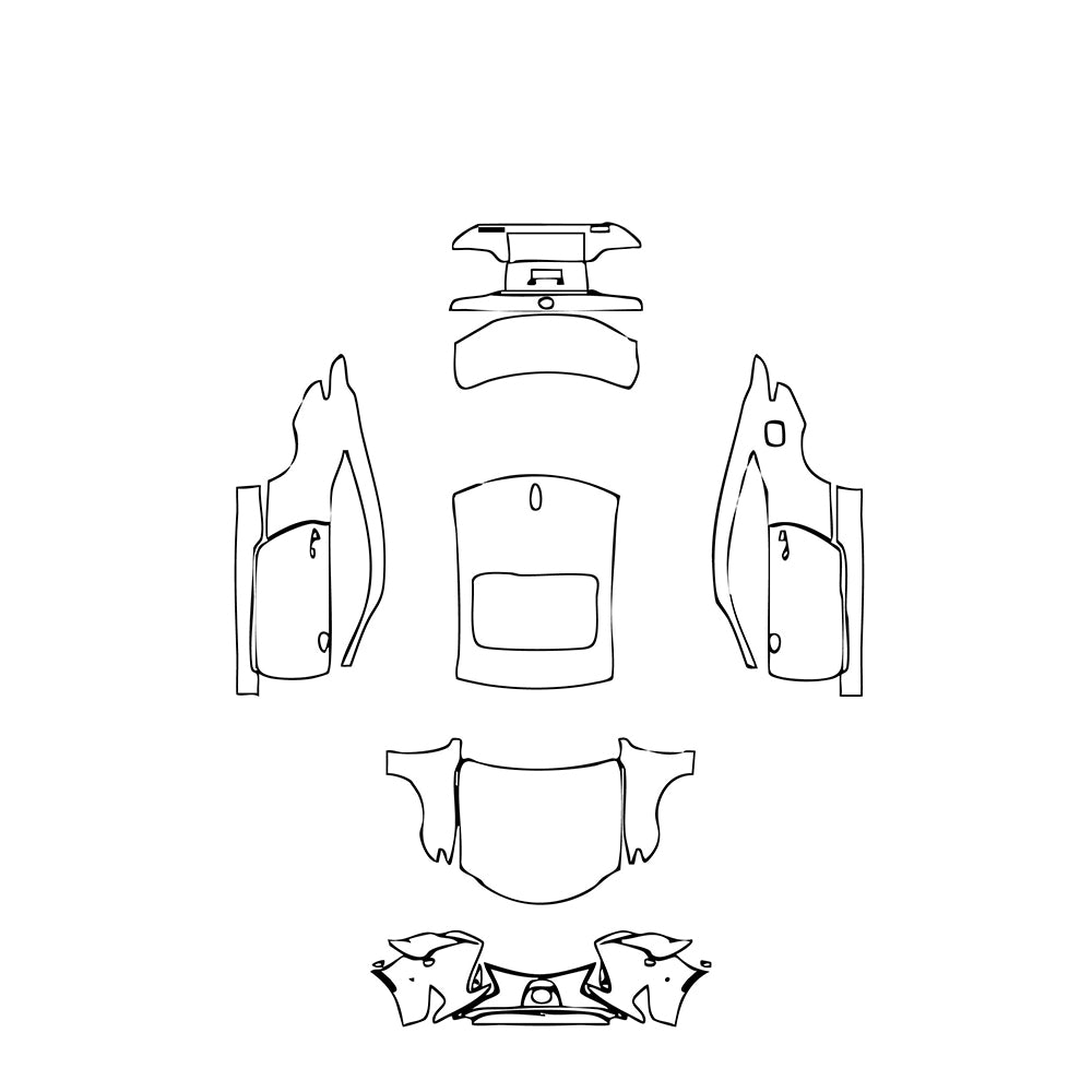 Pre-Cut PPF Lexus RC Base 2020 - PPF-Kits