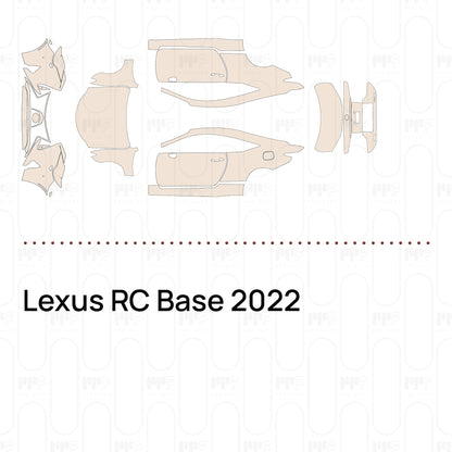 Pre-Cut PPF Lexus RC Base 2022