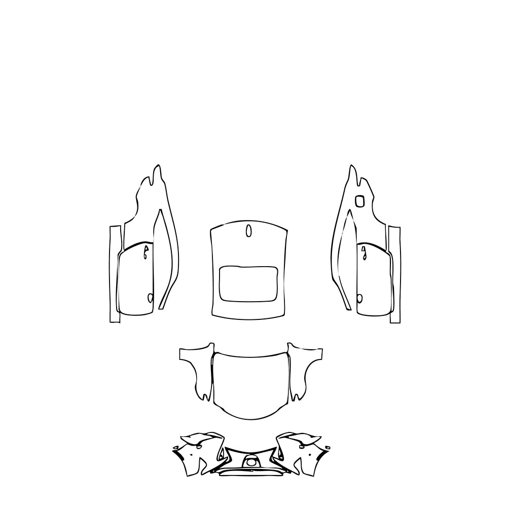 Pre-Cut PPF Lexus RC F-Sport 2020 - PPF-Kits