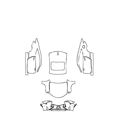 Pre-Cut PPF Lexus RC F-Sport 2021 - PPF-Kits