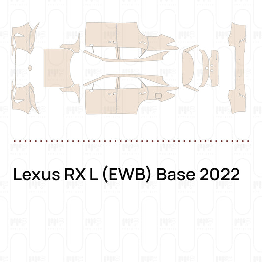 Pre-Cut PPF Lexus RX L (EWB) Base 2022