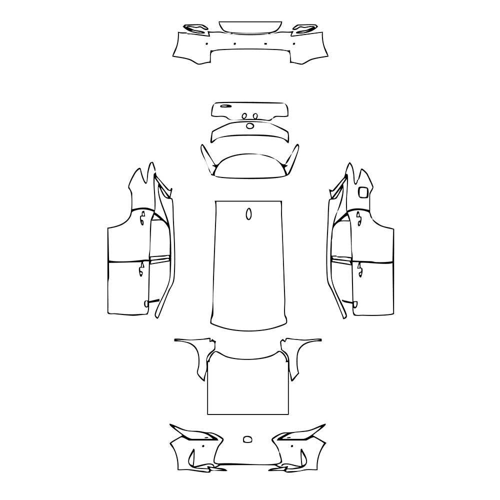 Pre-Cut PPF Lexus RX RX (SWB) Base 2021 - PPF-Kits