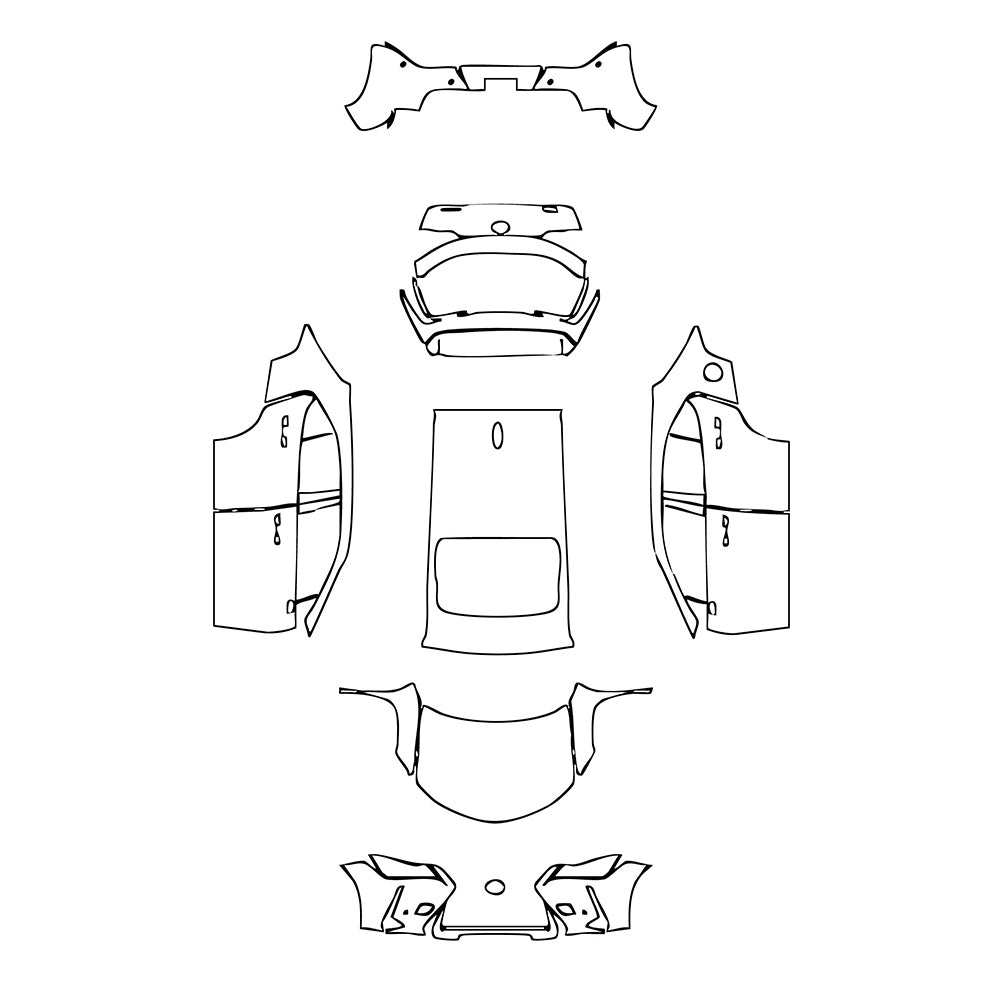 Pre-Cut PPF Lexus UX Base 2019 - PPF-Kits