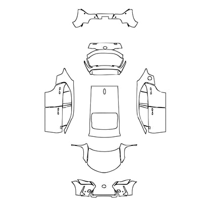 Pre-Cut PPF Lexus UX Base 2021 - PPF-Kits
