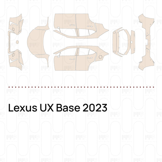 Pre-Cut PPF Lexus UX Base 2023