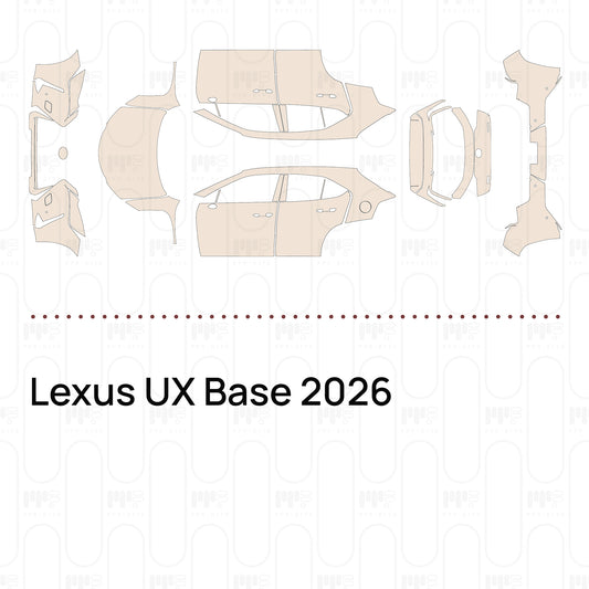 Pre-Cut PPF Lexus UX Base 2026