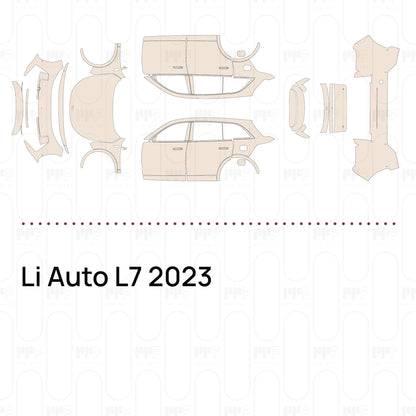 Pre-Cut PPF Li Auto L7 2023