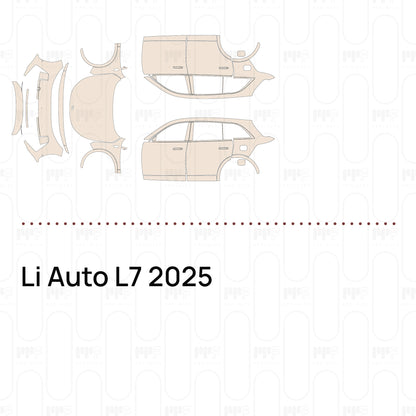 Pre-Cut PPF Li Auto L7 2025