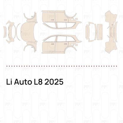 Pre-Cut PPF Li Auto L8 2025