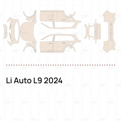 Pre-Cut PPF Li Auto L9 2024