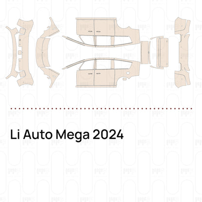 Pre-Cut PPF Li Auto Mega 2024