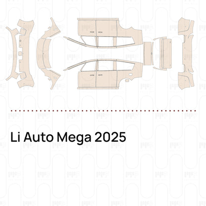Pre-Cut PPF Li Auto Mega 2025