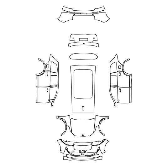 Pre-Cut PPF Li Auto ONE 2020 - PPF-Kits