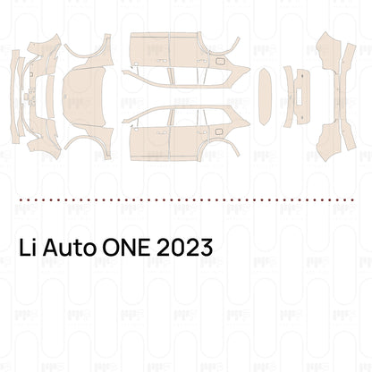 Pre-Cut PPF Li Auto ONE 2023