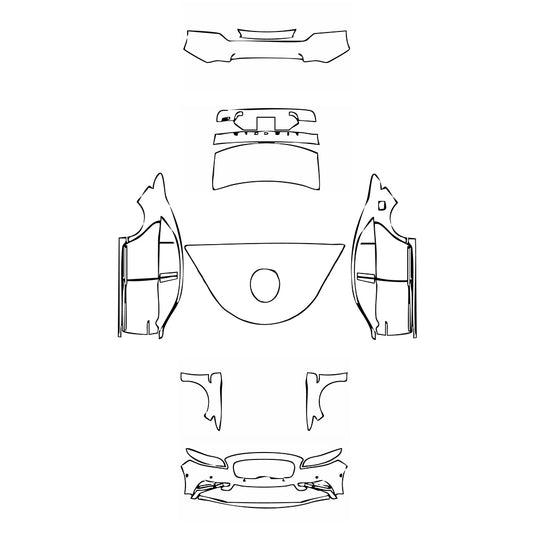 Pre-Cut PPF Lincoln Continental 2021 - PPF-Kits